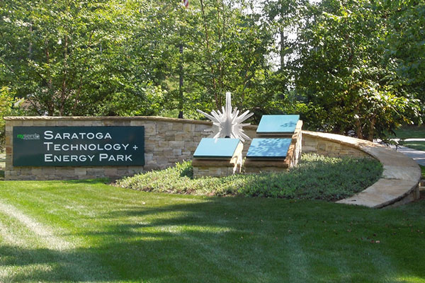 Saratoga Technology + Energy Park - Monument Sign